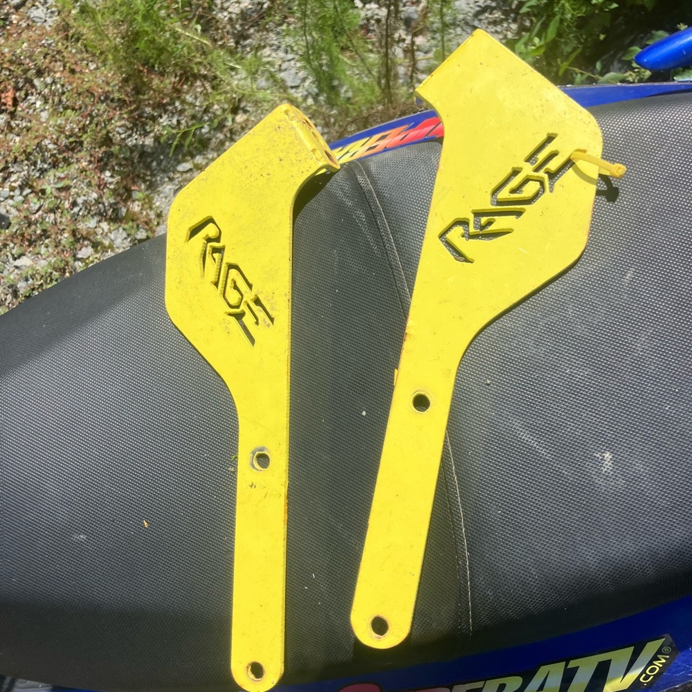 Yellow Rage Motorcycle Guards